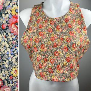 The Great X Eddie Bauer Floral Crop Top Hiking Tank Size XL Extra Large